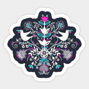 Happy Doves Sticker